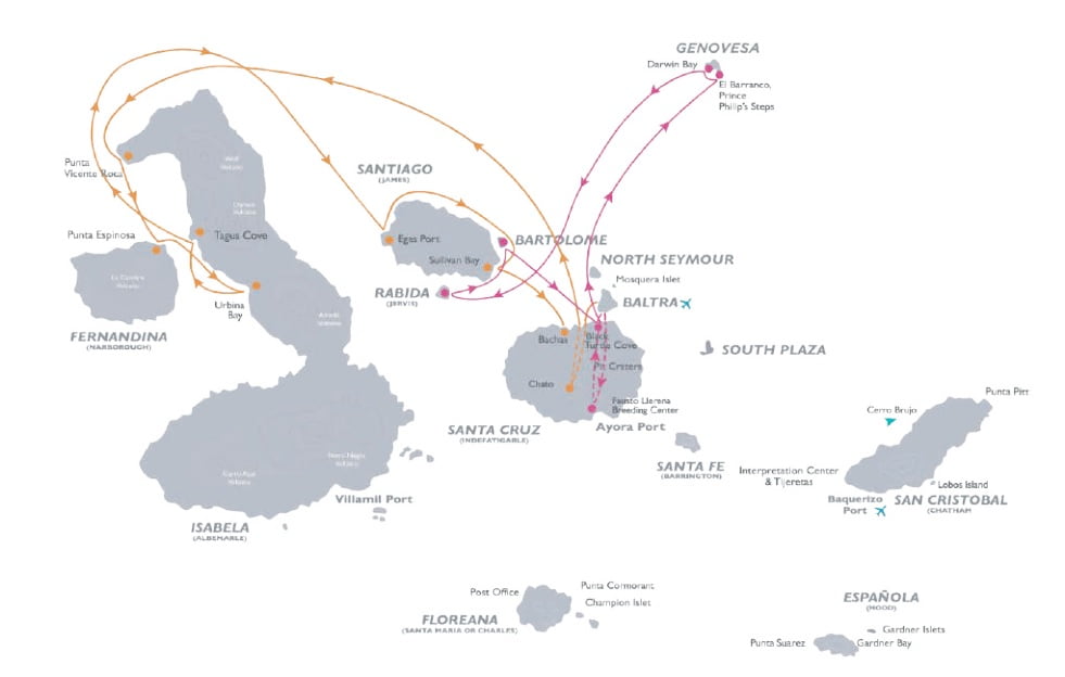 Coral 8AB Itinerary