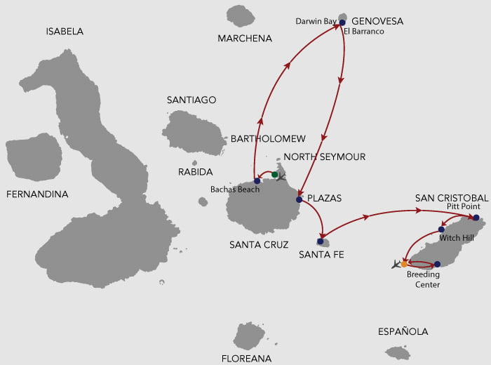 Cormorant II Itinerary 5A