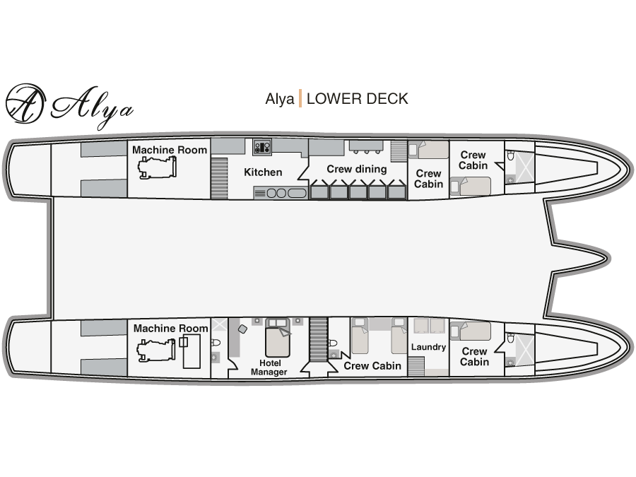 Alya Lower deck