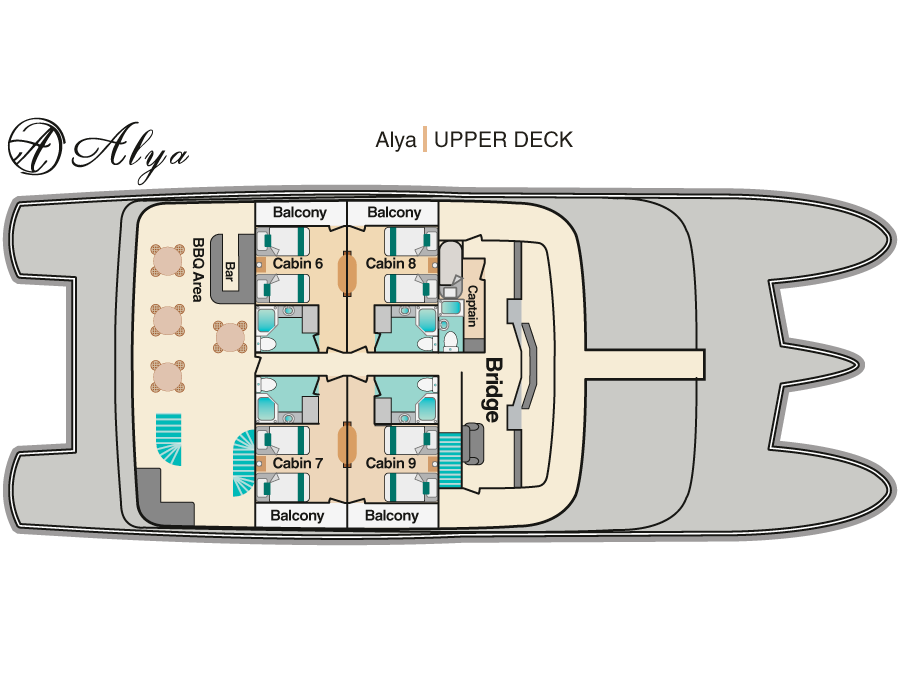 Alya Upper deck