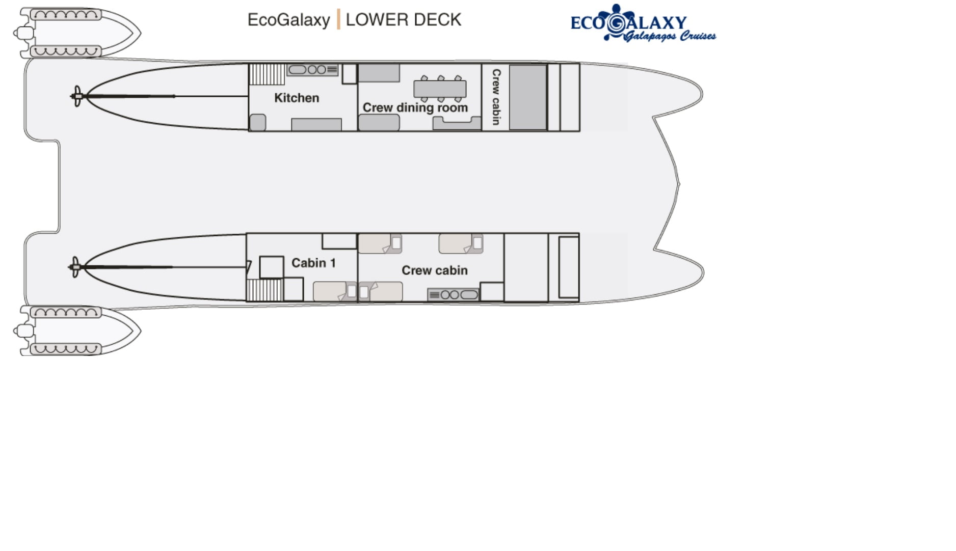 Ecogalaxy Lower deck