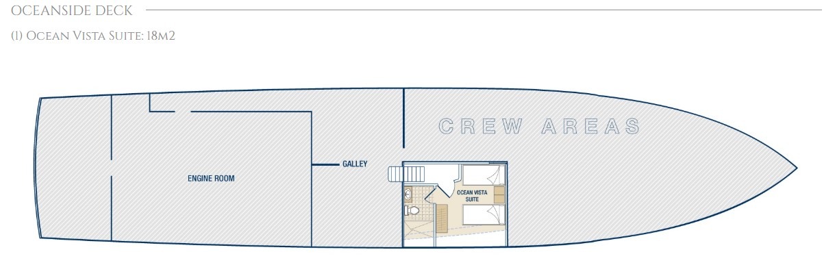 Tribute Ocean side deck